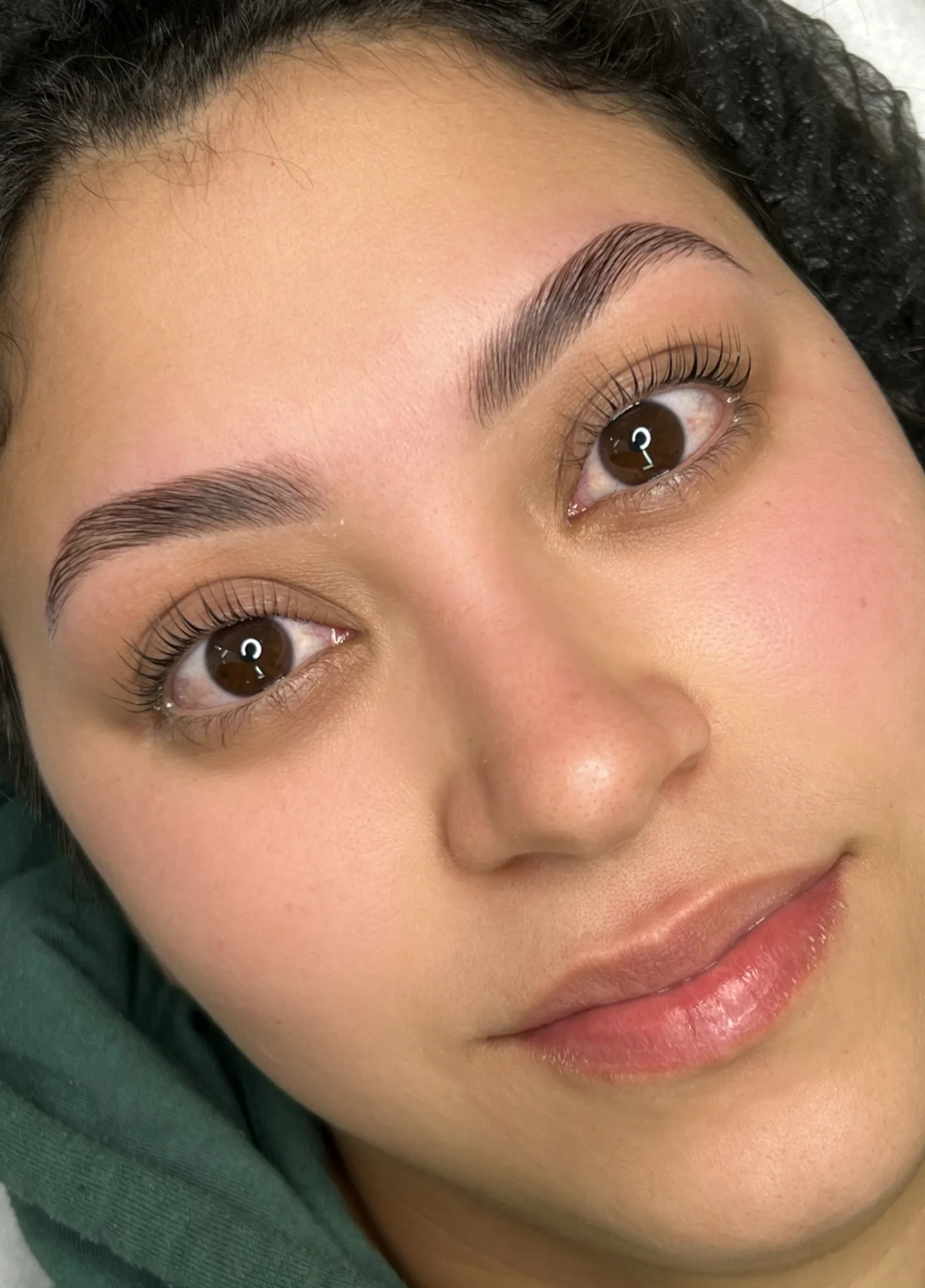 Brow Lamination brow detail